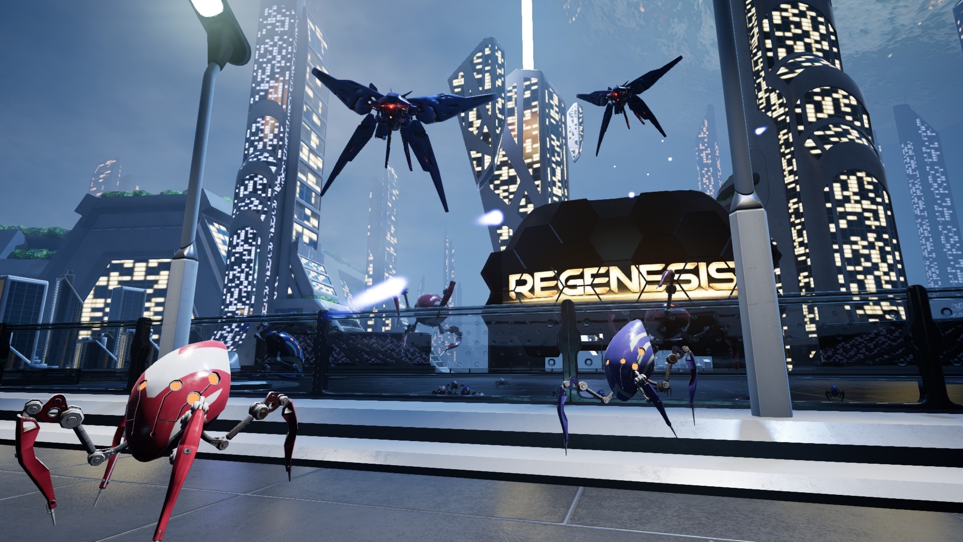 Regenesis Arcade Location based VR 